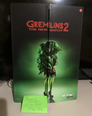 Mattel Monster High Skullector Gremlins 2 Greta Gremlin Doll w/Accessories