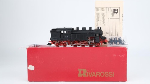 Rivarossi H0 1371 Dampflok BR 77 002 DRG Gleichstrom (Licht teilweise vorne defe | Condition: Gebraucht