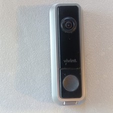 Vivint SmartHome Video Doorbell Camera Smart Doorbell White Orange
