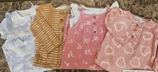 Infant Girls 6-9 Month Mixed LOT Rompers Name Brand NWT