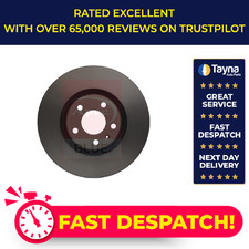 2x Brake Discs Pair Vented fits AUDI A8 D3 2.8 Front 07 to 10 BDX 321mm Set New