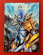 Edmark F. Dela Cruz Shapeshifter Sea Warrior 1/1 Hand Drawn Sketch Card
