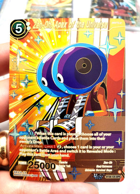 Zen-Oh, Apex of the Universe BT28-125 SPR Foil NEW (BT28 Prismatic Clash)