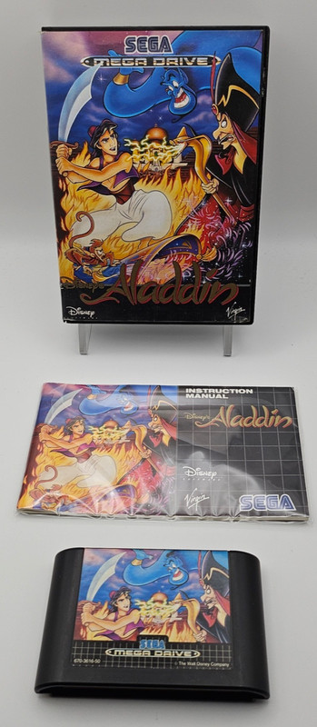 Aladdin | Sega Mega Drive Game Complete CIB Tested & Working PAL