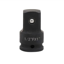 Impact Socket Adapter and Reducer 1/2 Inch Drive F to 1 Inch M, Chrome Molybd...