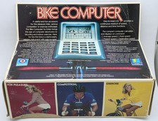 Vintage Entex Fahrradcomputer, komplett im Karton, funktioniert