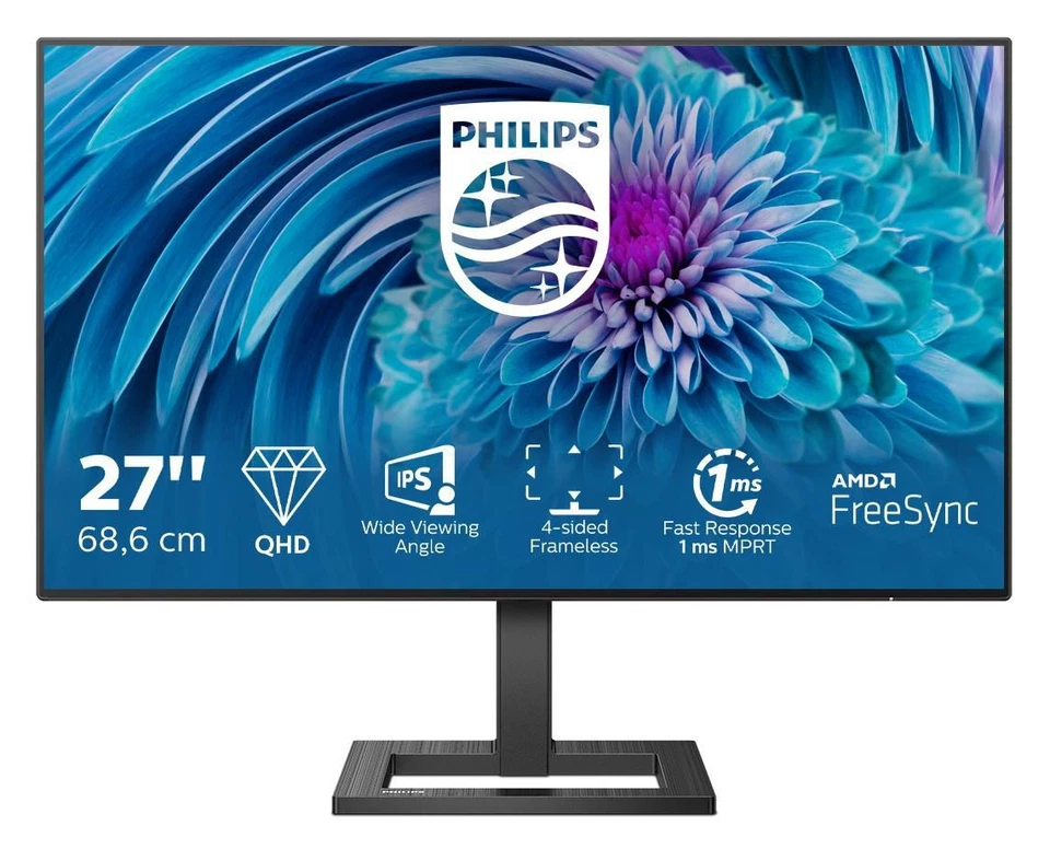 Philips W125851676 275E2FAE_00 27 2560x1440 IPS Flat H/A E Line 275E2FAE/00, ~E~