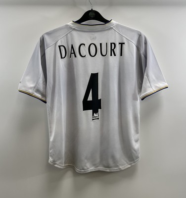 Leeds United Dacourt 4 Heim Fußballtrikot 2000/02 Erwachsene Small Nike E244