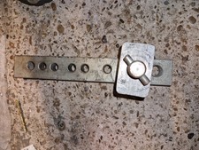 Record pipe & conduit tube bender pipe stop  from a No 220