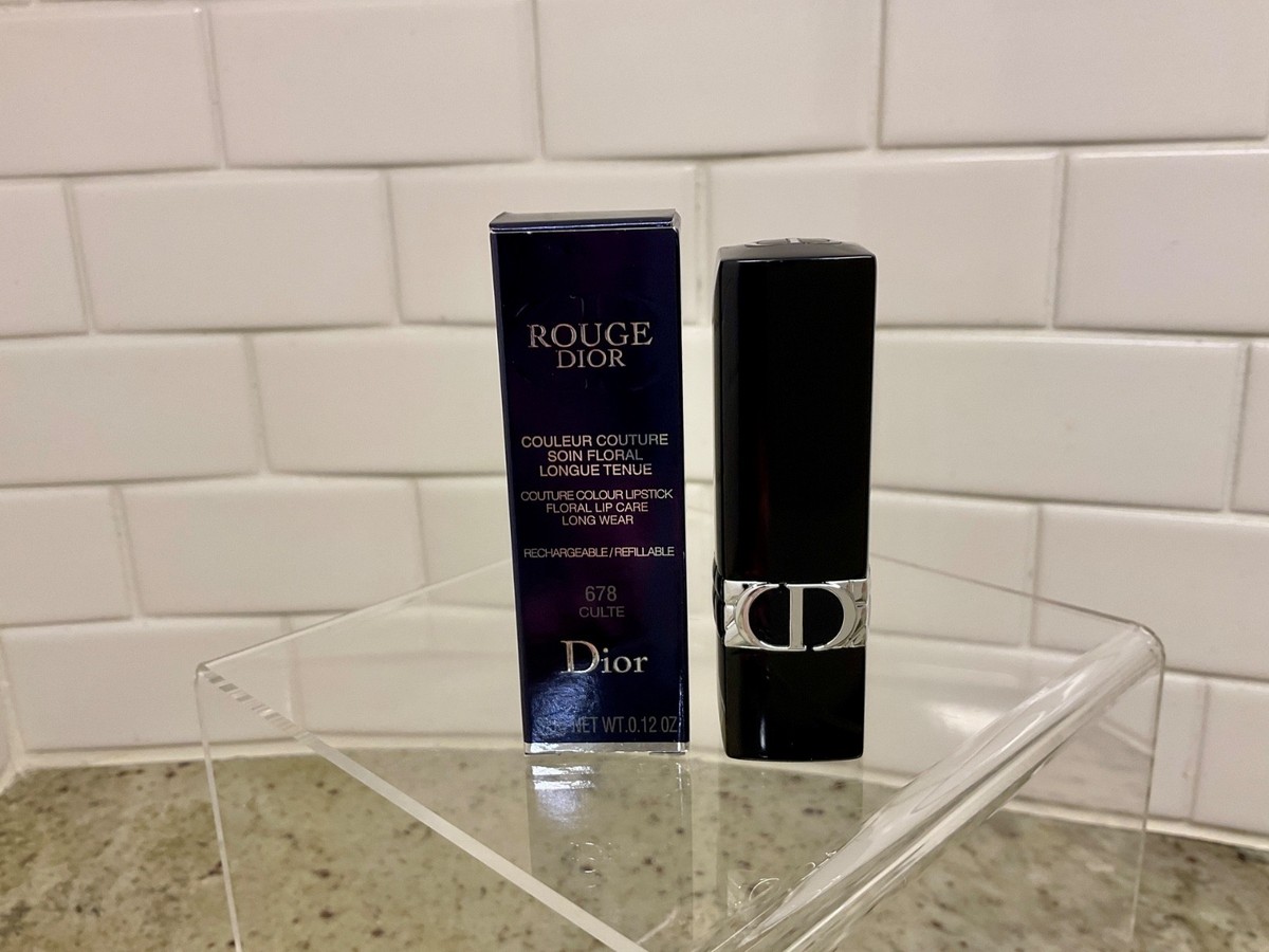 DIOR Rouge Dior 678 Culte Metallic Couture Color Lipstick Recharge
