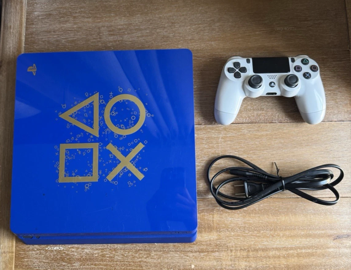 Sony PlayStation 4 Slim Blue Video Game Consoles for sale | eBay
