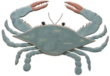 Primitives by Kathy 20584 Shaped Decor, Wall décor, Blue Crab