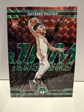 2024-25 Mosaic Basketball Zaccharie Risacher Jam Masters Green Mosaic