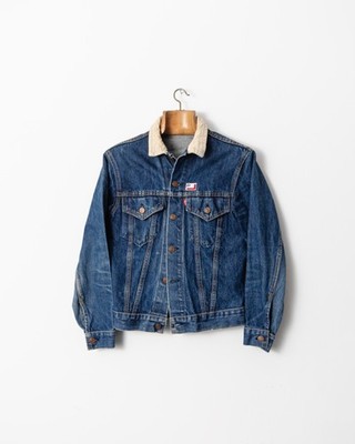 Vintage 60s Levi's Big E Denim Trucker Jacket - Size Small Made in USA