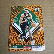 Jayson Tatum 2024-25 Panini Haunted Hoops Orange Pumpkin Tribute #284 Celtics