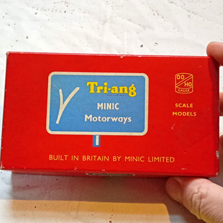 Tri ang Minic Motorways M.1545 Double Decker Bus London Transport Boxed