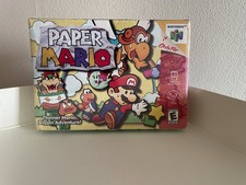 Paper Mario Nintendo 64 N64 Factory Sealed USA / NTSCU