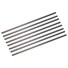 8Pcs Carbon Fiber Tube 2 x 5 x 200mm Pultruded Tubing for RC Airplane