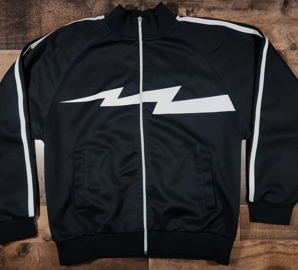 Chaqueta de chándal Family Guy Stewie para hombre mediana negra rayo perno años 2000 dibujos animados  Foto 2 de 4