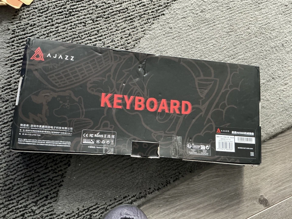 Ajazz AK980 Bluetooth Mechanical Gaming Keyboard RGB Backlight Hot Swap Keys - Image 2 of 3