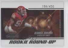 2005 Playoff Contenders Rookie Round-Up 158/450 Derrick Johnson #RU-14 0j0