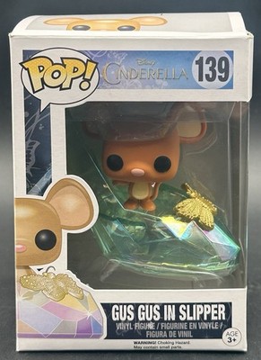 Funko Pop! Disney Cinderella Live Action Vinyl Figure Gus Gus Mouse Slipper 139
