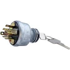 Ignition Switch With Key 31-280 4 Position 7 Pin For Bobcat Tractor