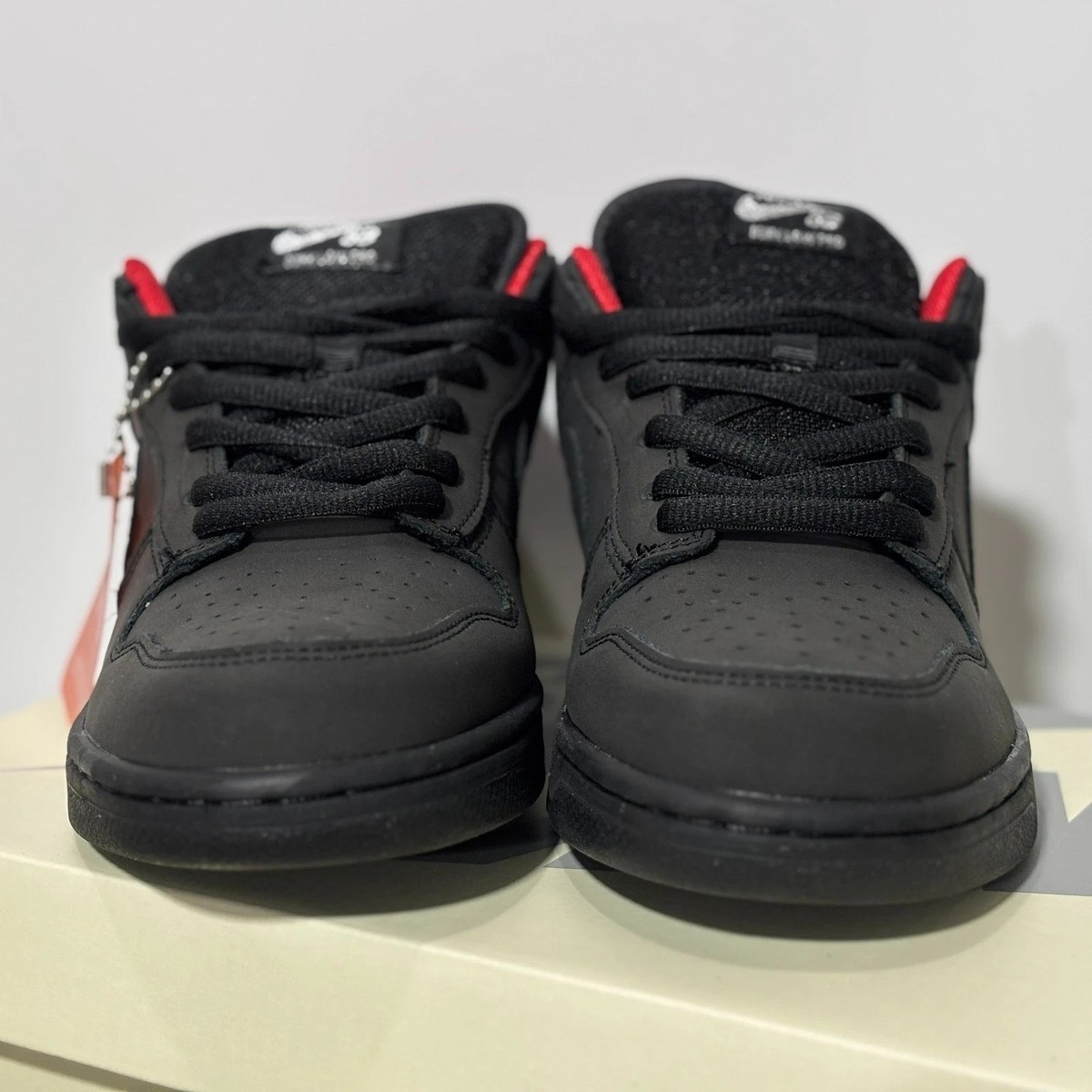 Size 9 - Supreme x Nike Dunk SB Low Black for sale online | eBay