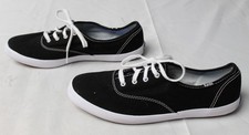 Keds Women's Champion Originals Lace-Up Sneakers AC2 Black Size US:7.5 EU:38
