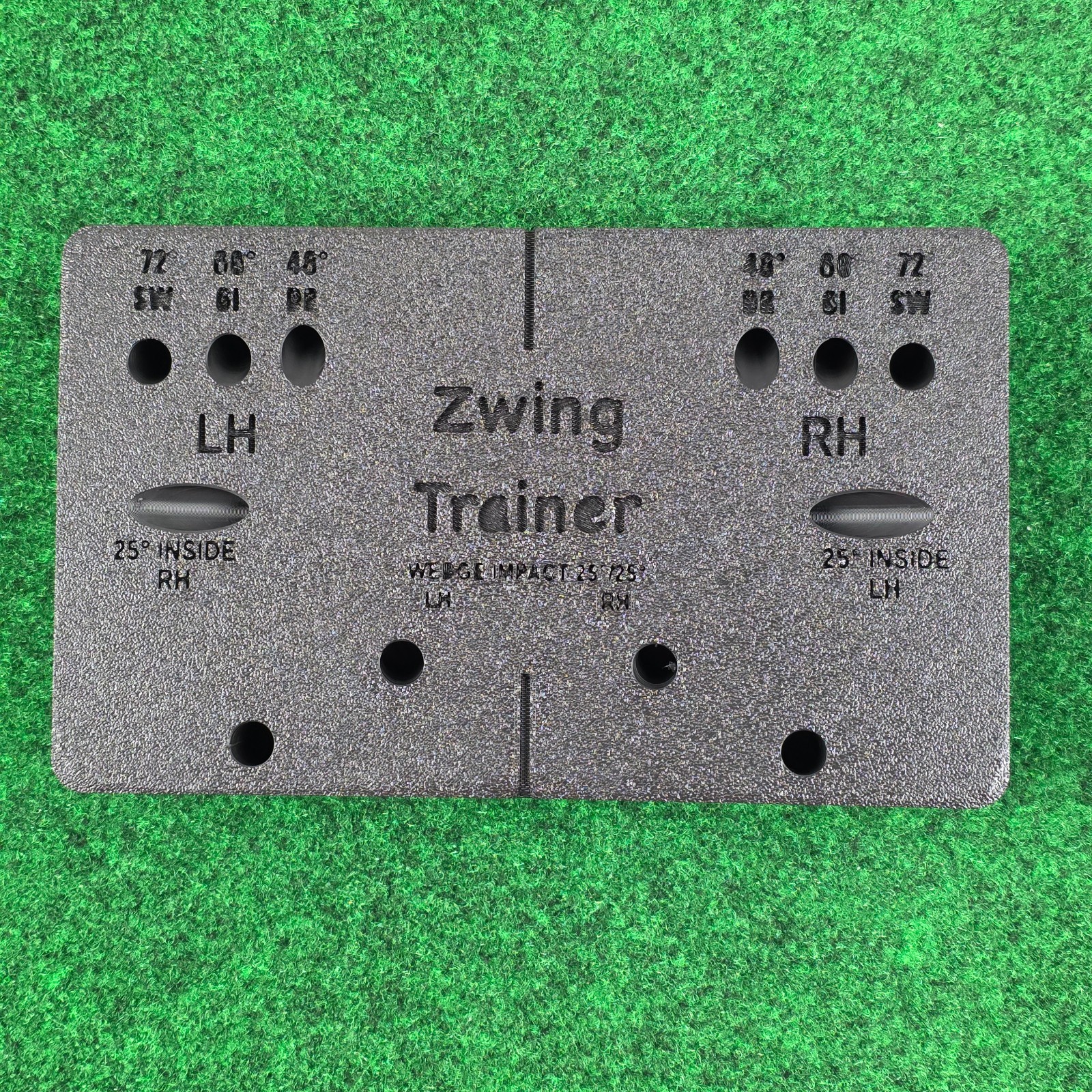 Zwing Alignment Trainer Weighted Brick Swing Aid Lh/rh --over 240 Sold!