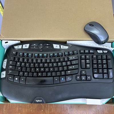 PAIRED Logitech K350 Ergonomic Keyboard and Mouse (K350/M310) w/Receiver -TESTED