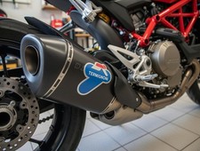 Motorcycle Termignoni Sticker Emblem Decal Heat-resistant Exhaust Pipe Badge 3D