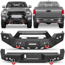 Full Width Front /Rear Bumper For 2016-2023 T...