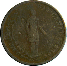 Lower Canada 1837  DEUX SOUS 1 Penny  Token  (05572)