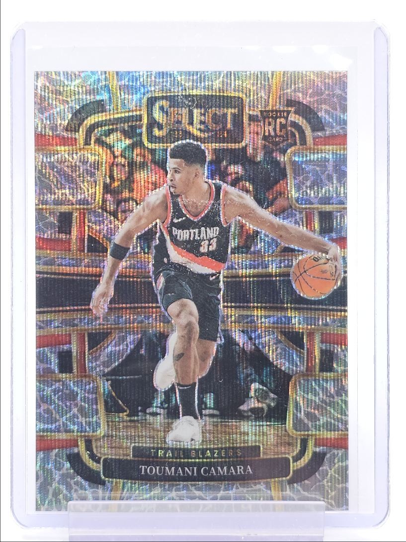 TOUMANI CAMARA 2023-24 SELECT CONCOURSE ROOKIE ELEPHANT PRIZM RC Q2794