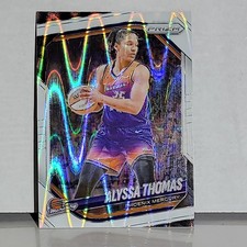 Alyssa Thomas #44 2025 Panini Prizm WNBA WNBA White Seismic Wave 