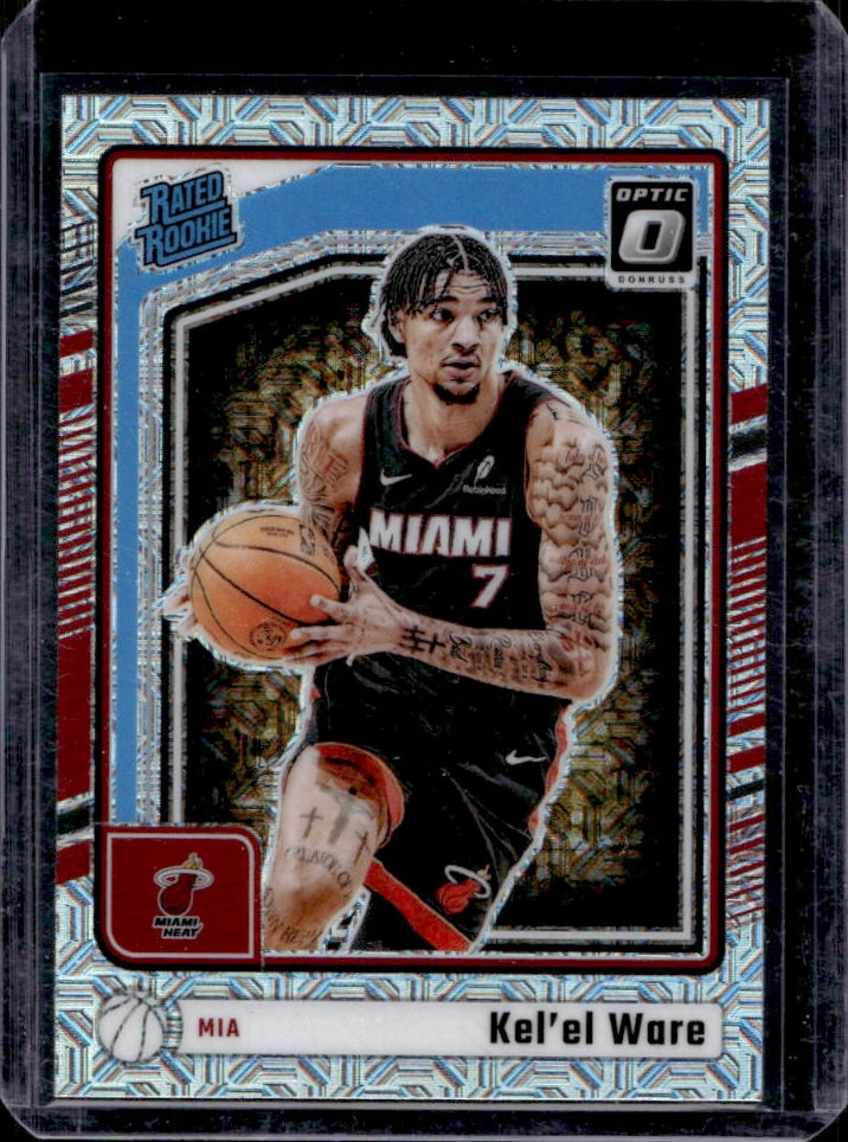 2024-25 Panini Donruss Optic Kel'el Ware Choice Prizm RC Rated Rookie #280 Heat