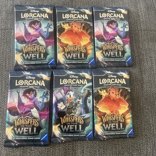 Disney lorcana Whisper In The Wells Booster Pack 6