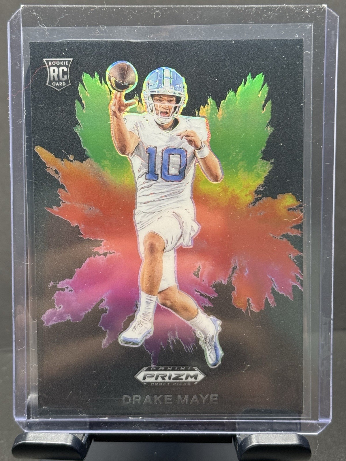 2024 Panini Prizm Draft Picks - Black Color Blast Drake Maye #CB-4 (RC)
