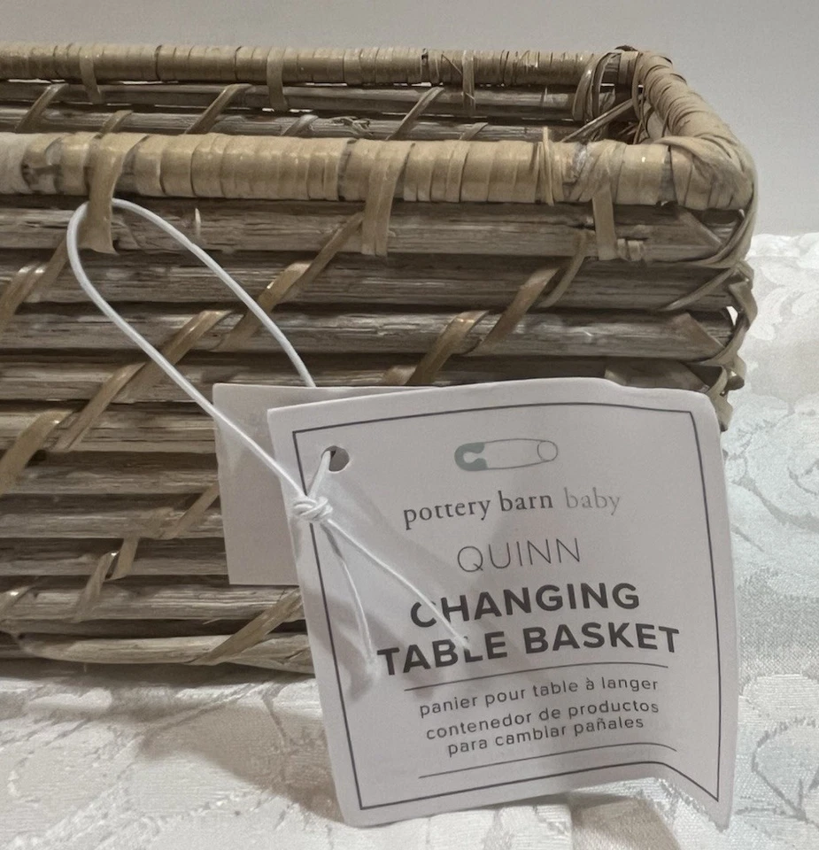 Cesta de troca Pottery Barn Kids Quinn nova - Imagem 2 de 4