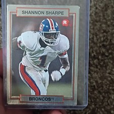 1990 Action Packed Rookie Update Shannon Sharpe #46 Rookie Denver Broncos