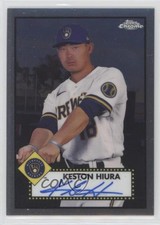 2021 Topps Chrome Platinum Anniversary Keston Hiura #PA-KHR Auto 3c2