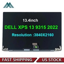 Dell Xps 13 9315 2022 LCD Touch Screen Complete Assembly UHD 4k SKY BLUE R89M1
