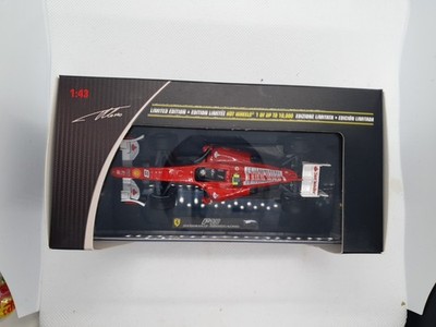 Hot Wheels Elite T6266 Ferrari F10 F1 2010 Bahrain GP Fernando