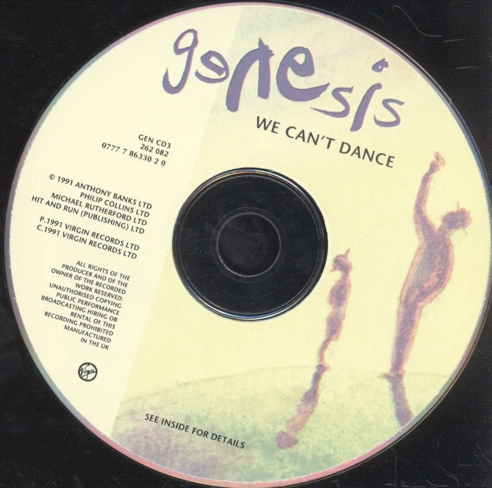 Genesis We Can't Dance CD UK Virgin 1991 GENCD3 - Bild 3 von 3