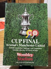 Arsenal vs Man United - Official Programme - FA Cup Final - 12 May 1979 FREEPOST