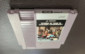 Where in Time is Carmen Sandiego (Nintendo, 1991) NES Complete in Box 