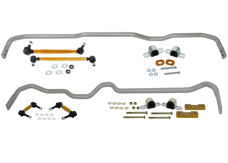Kit de barra estabilizadora delantera y trasera Whiteline para 03-13 VW Golf R/R32 / 06-15 Audi TT Foto 3 de 4