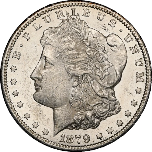 1879-CC Morgan Silver Dollar $1 Carson City NGC Certified MS60