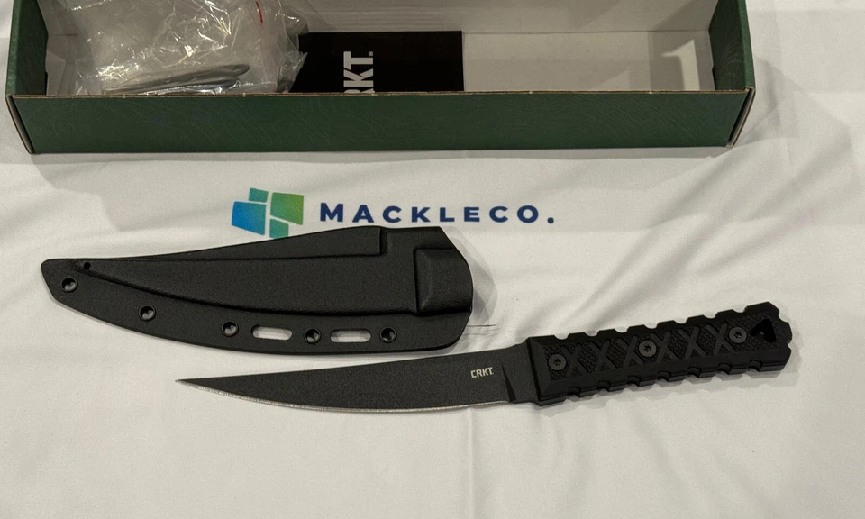 CRKT HZ6 2927 Williams фиксированное лезвие ножны танто стиль 6,5» Hira-Zukuri новый - Изображение 2 из 4